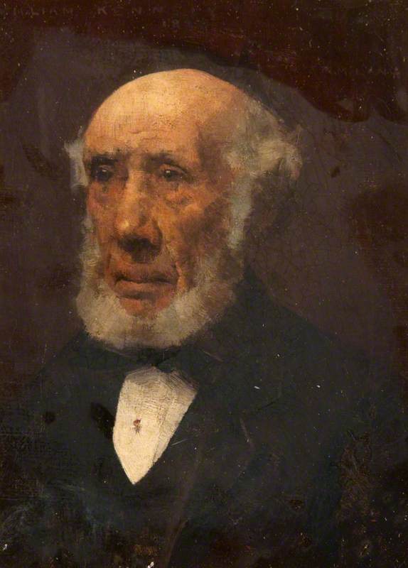 Wikioo.org - The Encyclopedia of Fine Arts - Painting, Artwork by William Joseph Kennedy - Portrait of an Old Gentleman