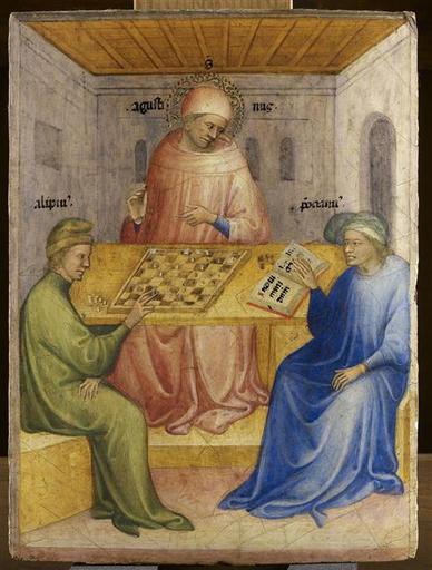 Wikioo.org - The Encyclopedia of Fine Arts - Painting, Artwork by Niccolò Di Pietro Gerini - Saint Augustin