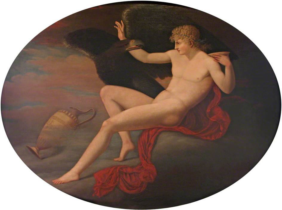 Wikioo.org – L'Encyclopédie des Beaux Arts - Peinture, Oeuvre de James Irvine - Ganymède