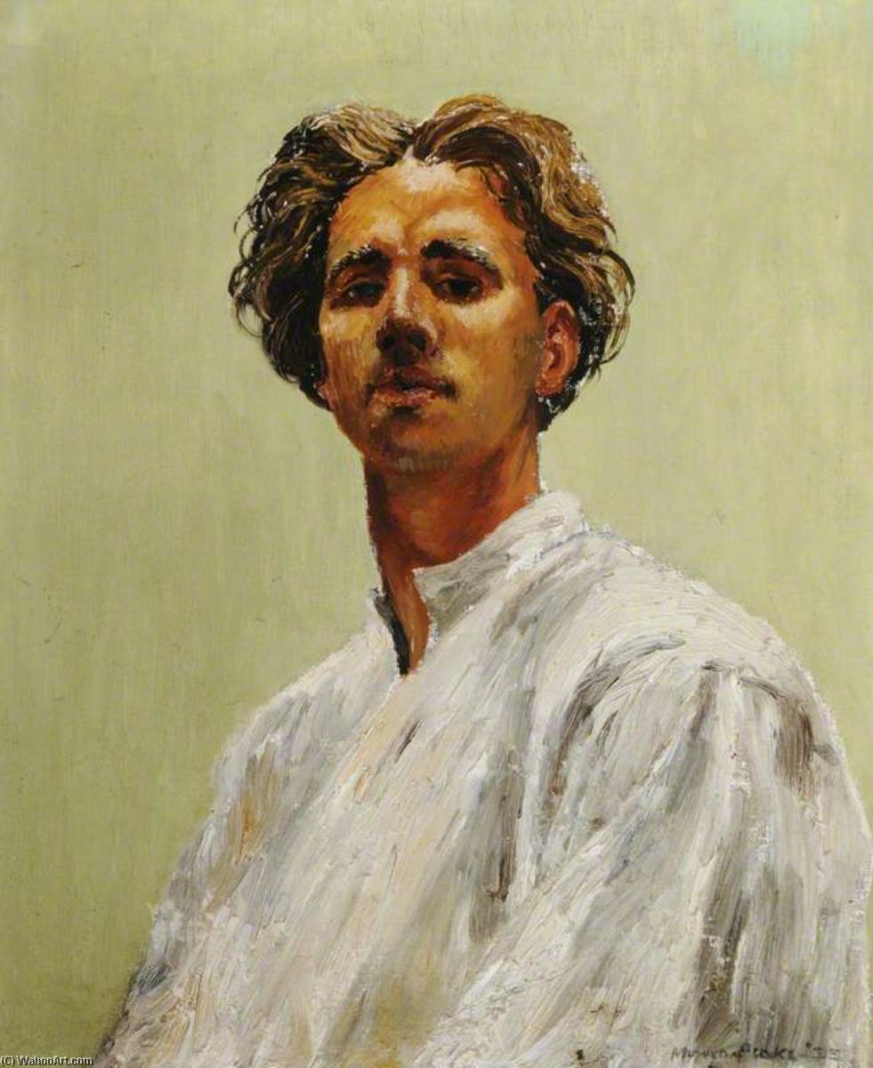Wikioo.org - The Encyclopedia of Fine Arts - Painting, Artwork by Peake Mervyn - Self Portrait