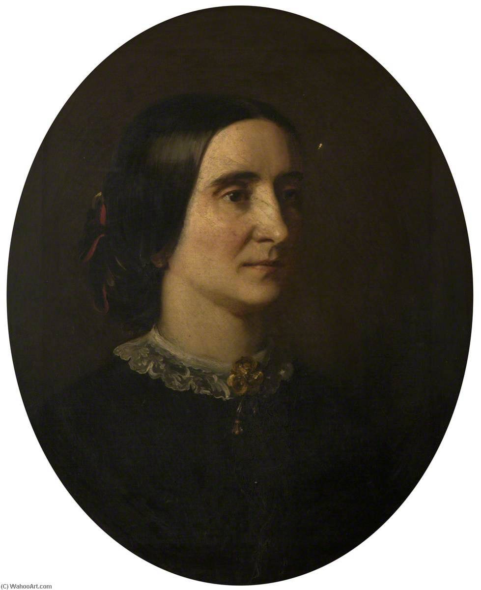 Wikioo.org - The Encyclopedia of Fine Arts - Painting, Artwork by James Irvine - Mary Lindsay, First Wife of Alexander Gordon of Ashludie