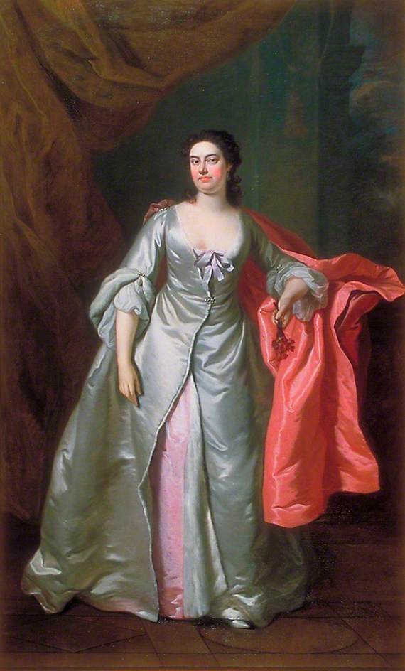 WikiOO.org - Enciklopedija dailės - Tapyba, meno kuriniai John Shackleton - Edith Phelips (1694–1772), Second Wife of Carew Hervey Mildmay