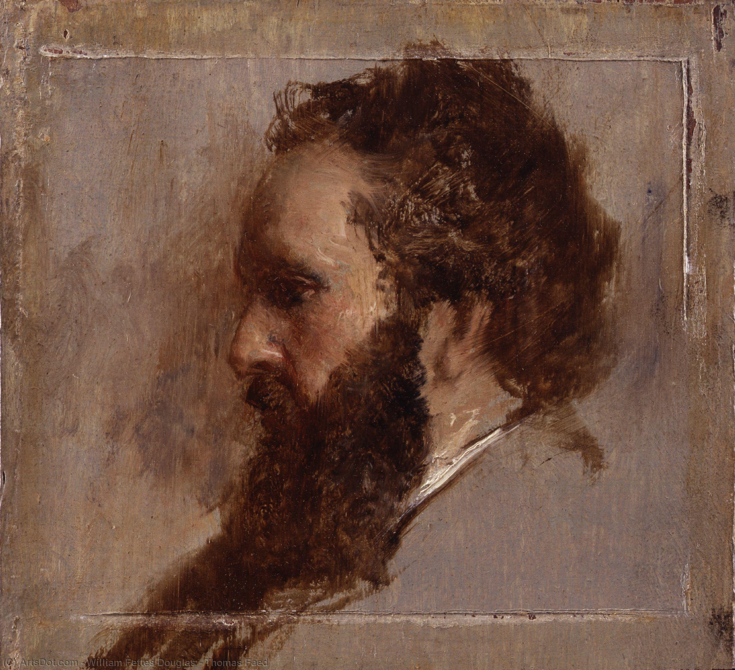 Wikioo.org - The Encyclopedia of Fine Arts - Painting, Artwork by William Fettes Douglas - Thomas Faed