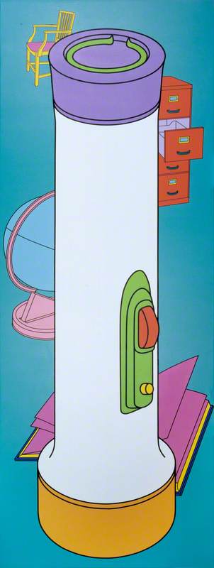Wikioo.org - The Encyclopedia of Fine Arts - Painting, Artwork by Michael Craig Martin - Lighthouse