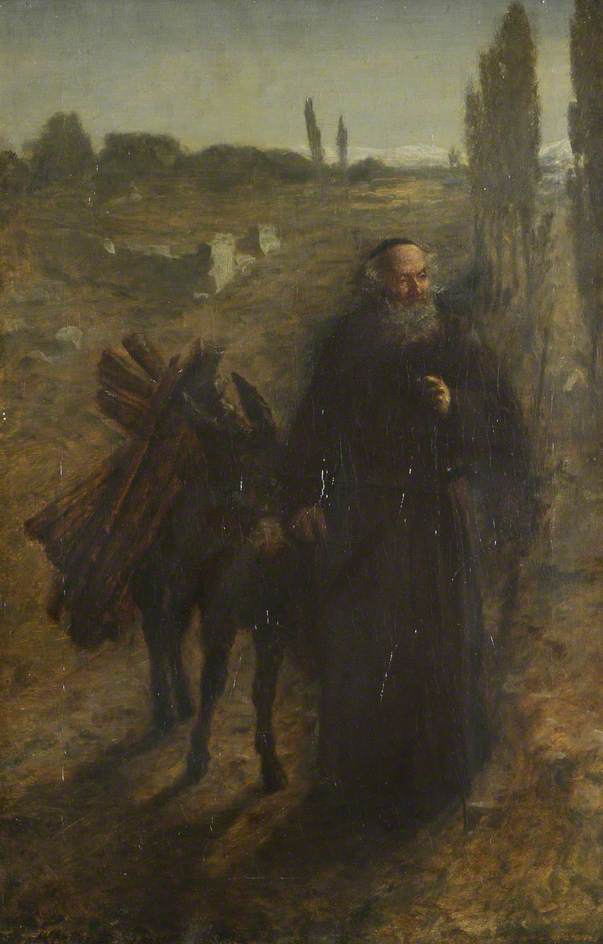 Wikioo.org - The Encyclopedia of Fine Arts - Painting, Artwork by William Fettes Douglas - Returning to the Monastery