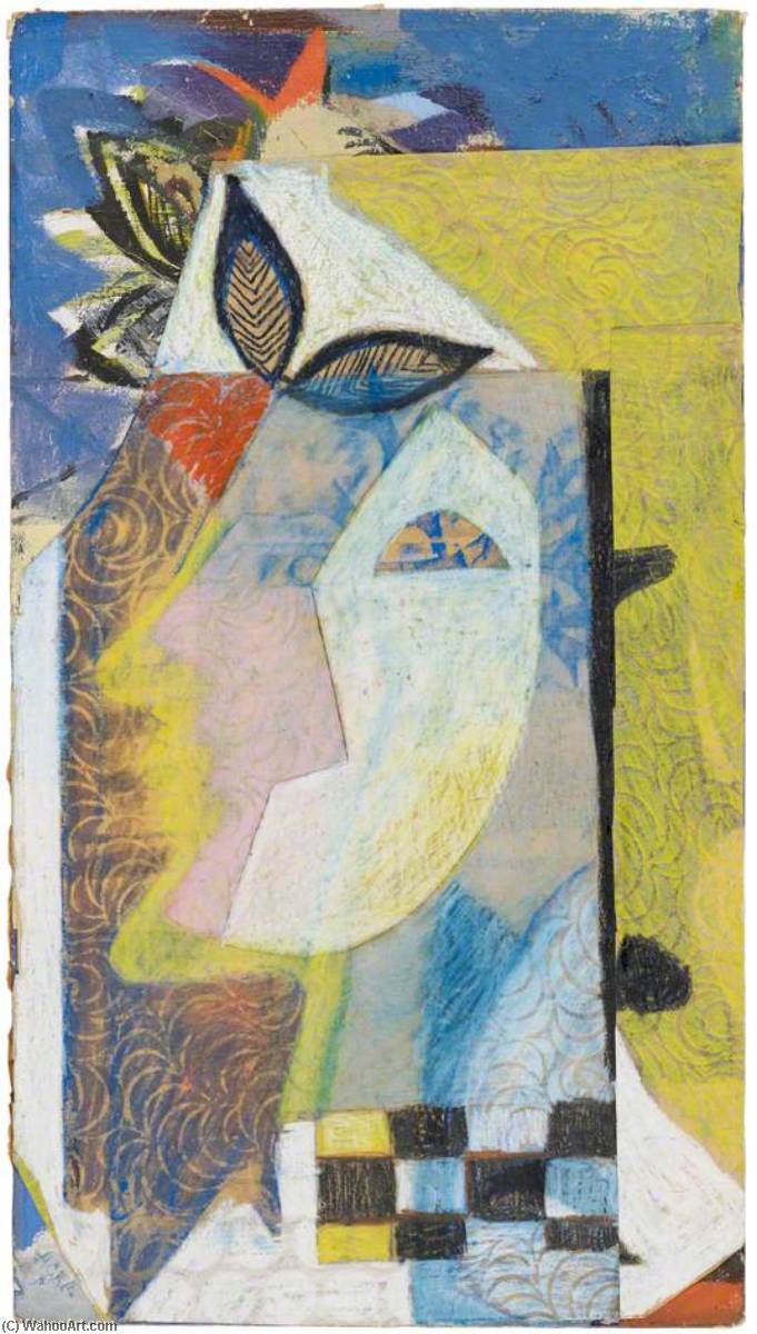 Wikioo.org - The Encyclopedia of Fine Arts - Painting, Artwork by Eileen Agar - Guardian of Memories