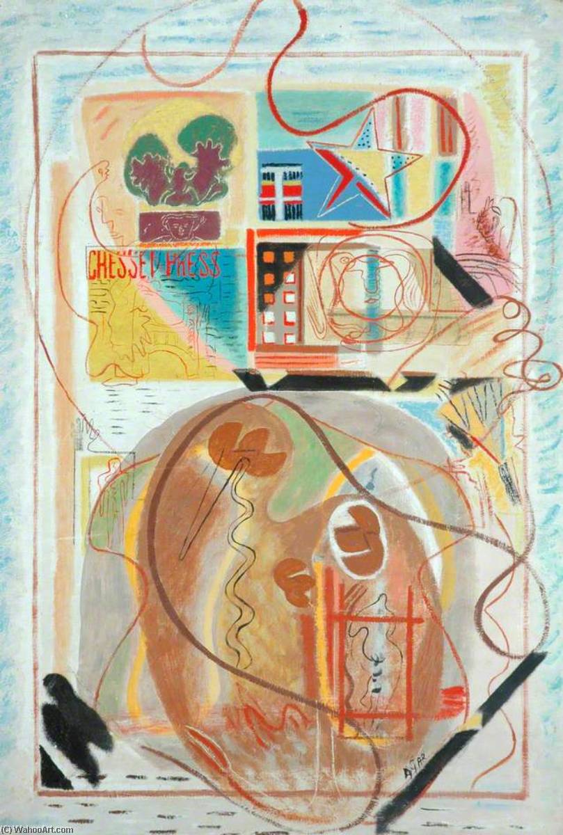 Wikioo.org - The Encyclopedia of Fine Arts - Painting, Artwork by Eileen Agar - Untitled