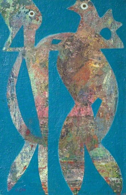 Wikioo.org - The Encyclopedia of Fine Arts - Painting, Artwork by Eileen Agar - The Partners