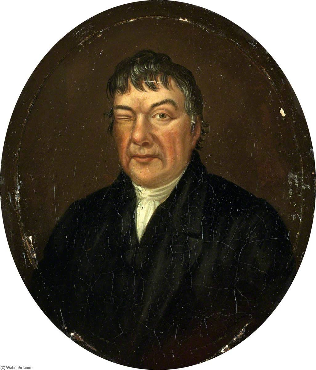 WikiOO.org - Encyclopedia of Fine Arts - Malba, Artwork William Roos - Reverend Christmas Evans (1766–1838)