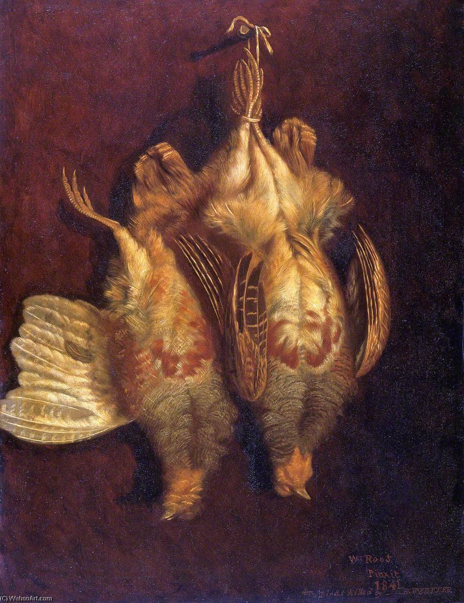 WikiOO.org - Encyclopedia of Fine Arts - Malba, Artwork William Roos - Still Life with Partridges