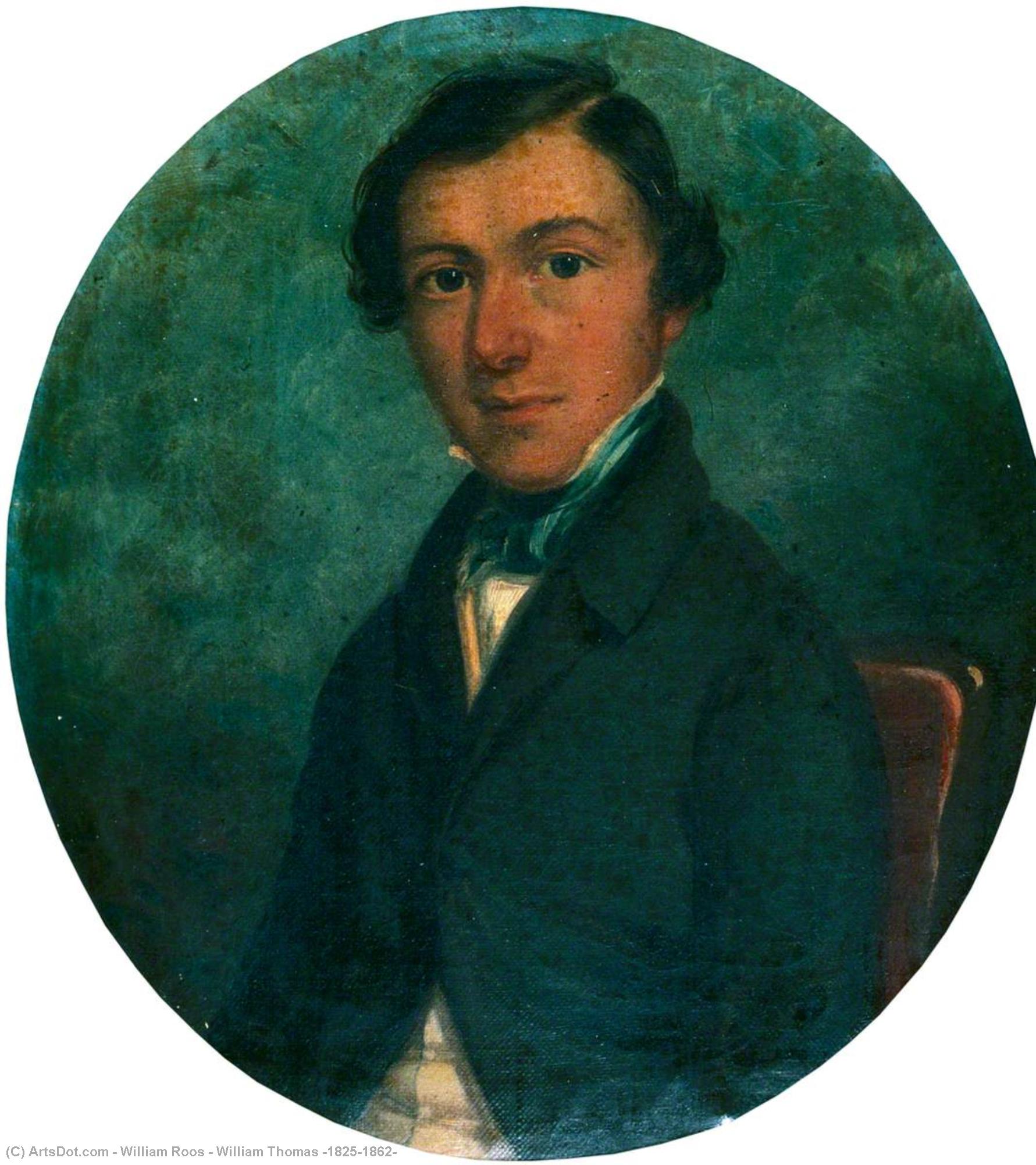 WikiOO.org - Encyclopedia of Fine Arts - Malba, Artwork William Roos - William Thomas (1825–1862)
