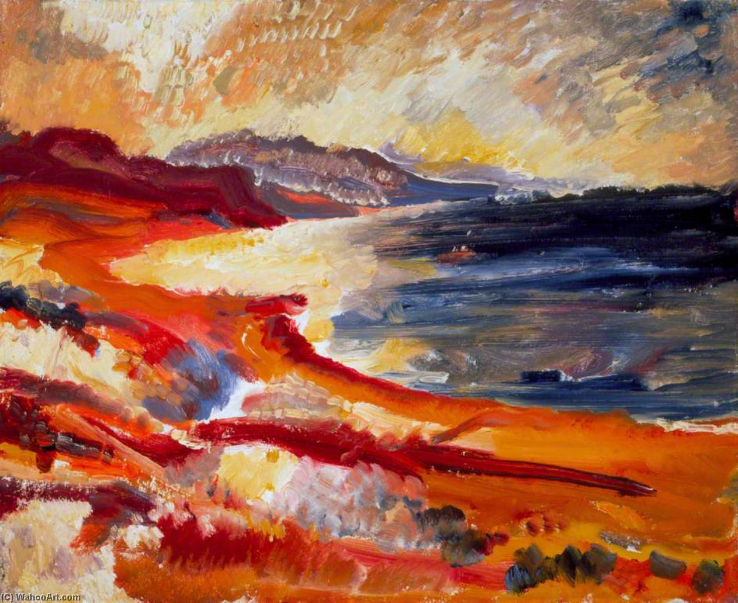 Wikioo.org – L'Enciclopedia delle Belle Arti - Pittura, Opere di David Garshen Bomberg - Cipro