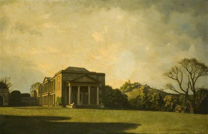 Wikioo.org - The Encyclopedia of Fine Arts - Painting, Artwork by Algernon Cecil Newton - West Wycombe Park