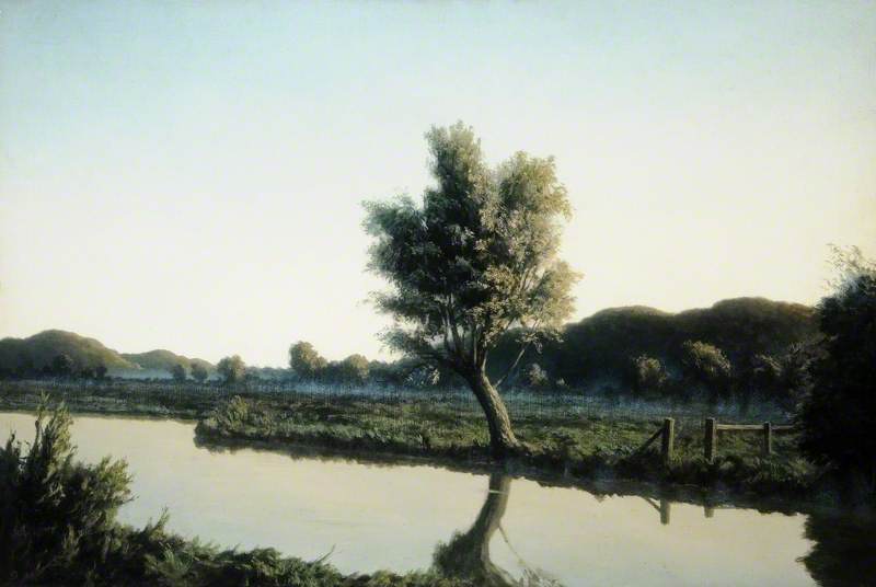 WikiOO.org - Encyclopedia of Fine Arts - Maľba, Artwork Algernon Cecil Newton - Dawn