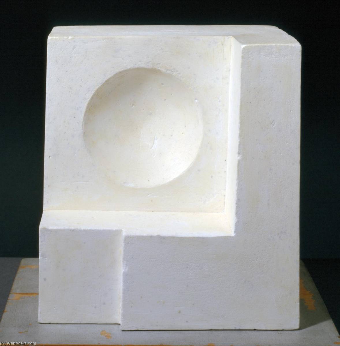 Wikioo.org - The Encyclopedia of Fine Arts - Painting, Artwork by Ben Nicholson - 1936 (white relief sculpture version 1)