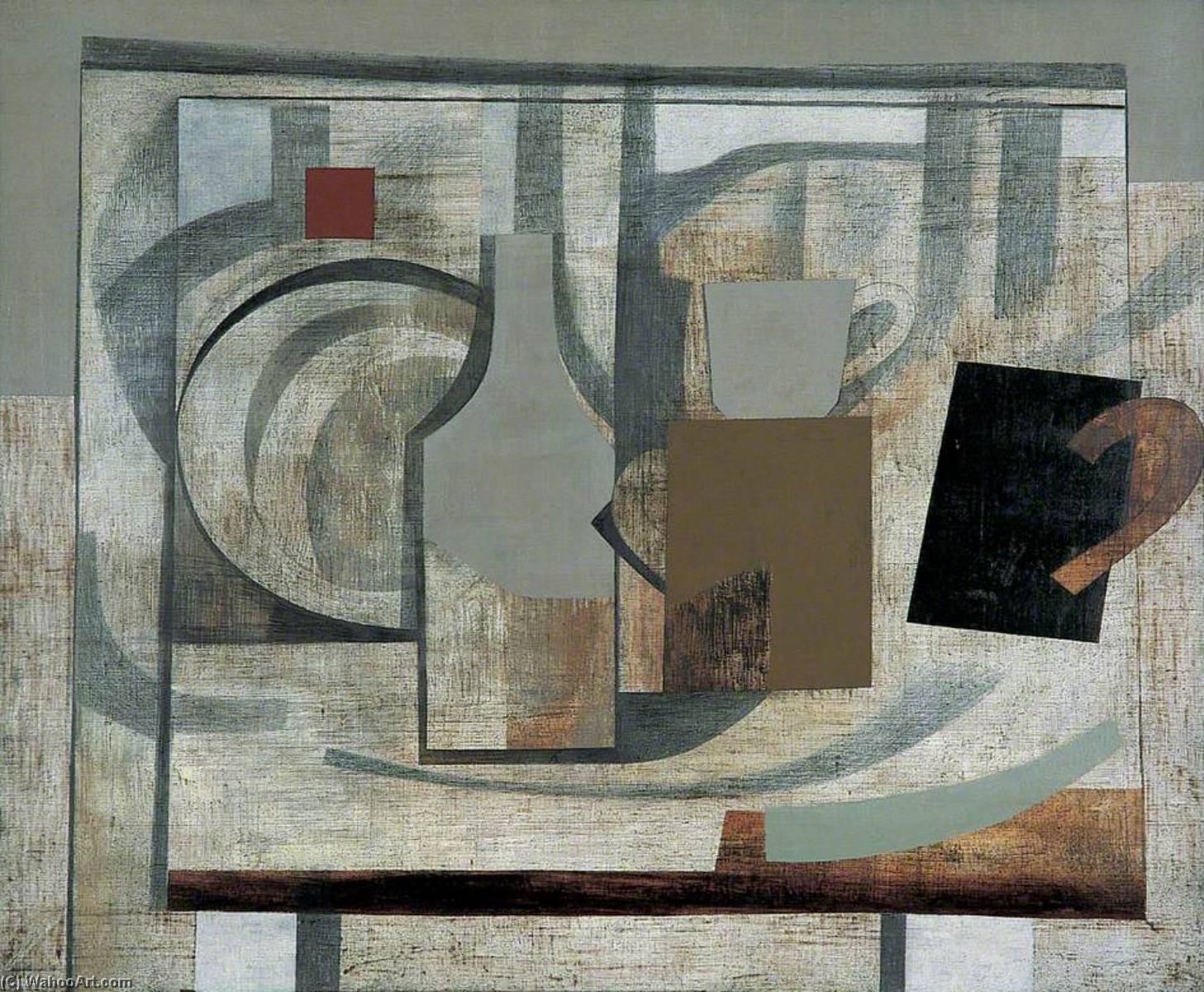 Wikioo.org - The Encyclopedia of Fine Arts - Painting, Artwork by Ben Nicholson - 1932–40 (still life)