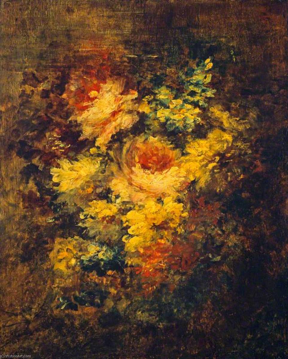 Wikioo.org - The Encyclopedia of Fine Arts - Painting, Artwork by Narcisso Díaz De La Peña - Flowers