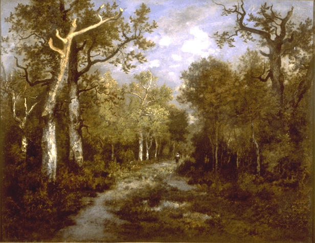 Wikioo.org – L'Encyclopédie des Beaux Arts - Peinture, Oeuvre de Narcisso Díaz De La Peña - La forêt de fontainebleau