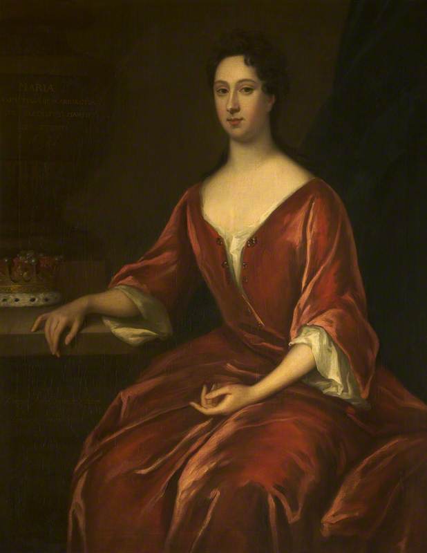 Wikioo.org - The Encyclopedia of Fine Arts - Painting, Artwork by Jonathan Richardson The Elder - Mary Langham (1653 1654–1690 1691), Countess of Warrington