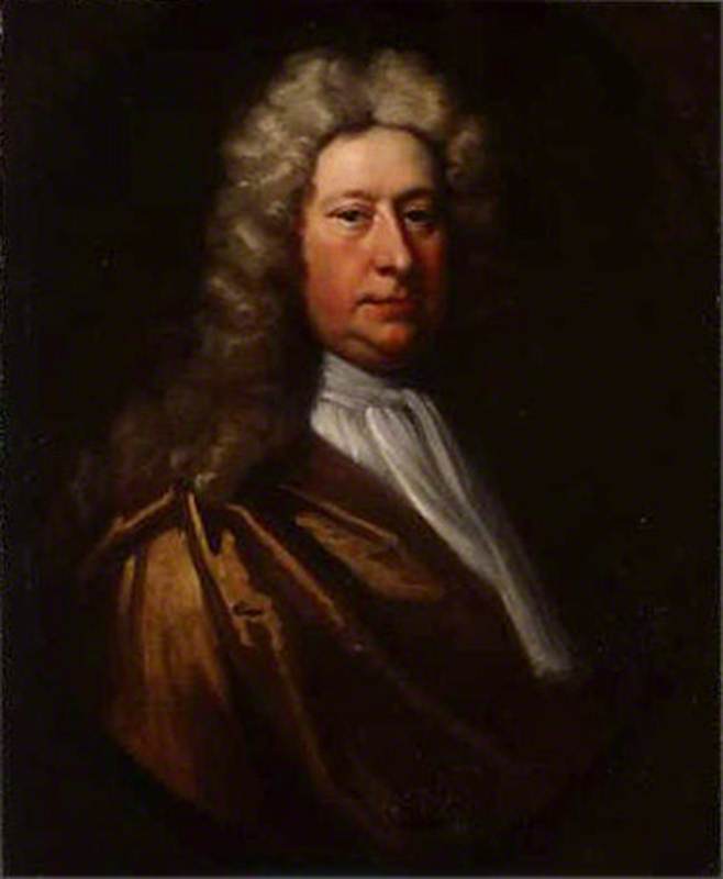 Wikioo.org - The Encyclopedia of Fine Arts - Painting, Artwork by Jonathan Richardson The Elder - Isaac Ambrose, Clerk of the Irish House of Commons