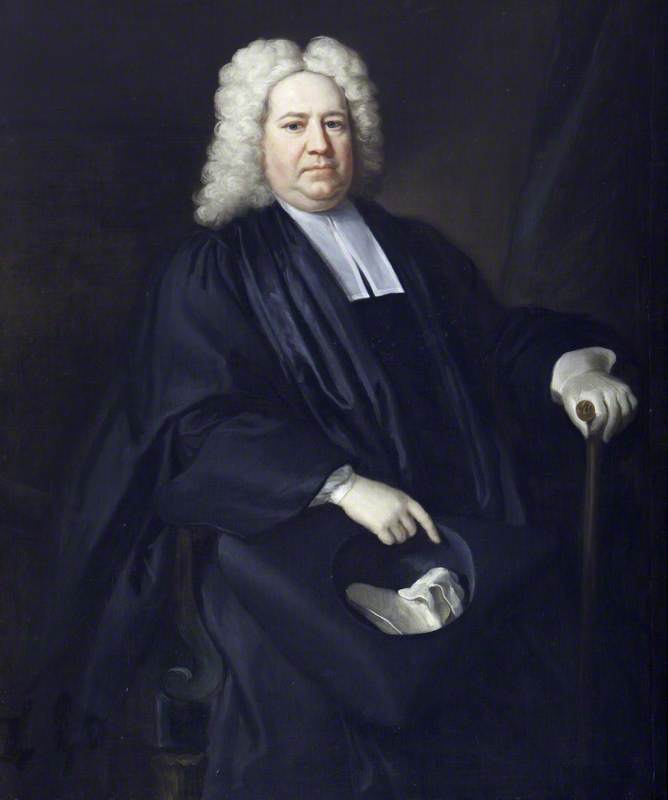 Wikioo.org - The Encyclopedia of Fine Arts - Painting, Artwork by Jonathan Richardson The Elder - The Reverend William Lucy (1673 1674–1723 1724)