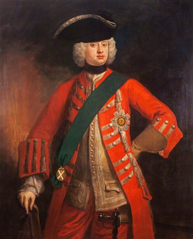 Wikioo.org - The Encyclopedia of Fine Arts - Painting, Artwork by Jonathan Richardson The Elder - John Carmichael (1701–1767), 3rd Earl of Hyndford, Diplomat
