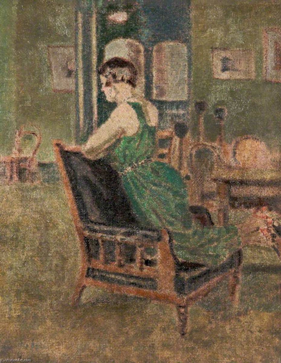 Wikioo.org - The Encyclopedia of Fine Arts - Painting, Artwork by Harry Rutherford - The Model, Sickert's Class