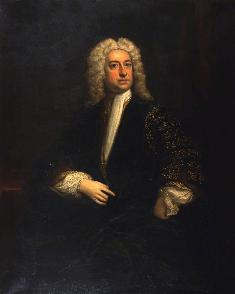 Wikioo.org - The Encyclopedia of Fine Arts - Painting, Artwork by Jonathan Richardson The Elder - Henry Plumptre (1680–1746)