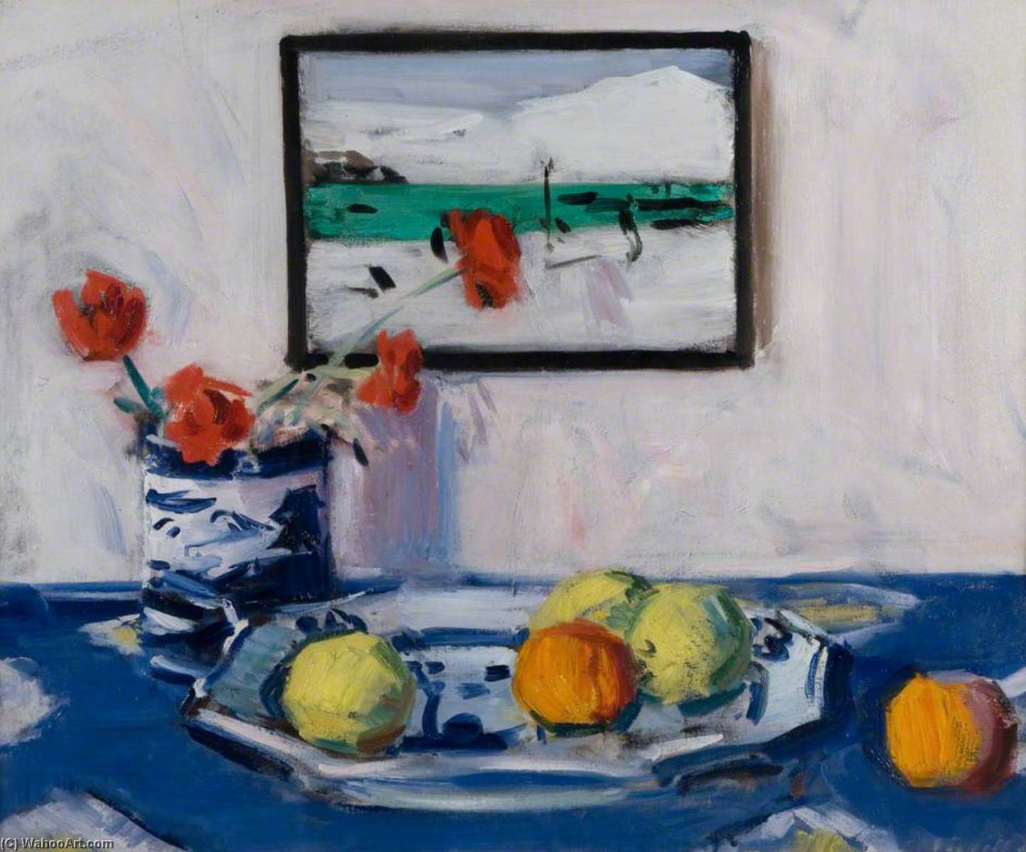 Wikioo.org - The Encyclopedia of Fine Arts - Painting, Artwork by Francis Campbell Boileau Cadell - Still Life