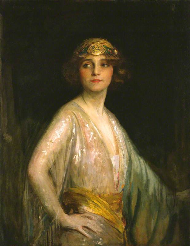 Wikioo.org - The Encyclopedia of Fine Arts - Painting, Artwork by Charles A Buchel - Dame Gladys Cooper