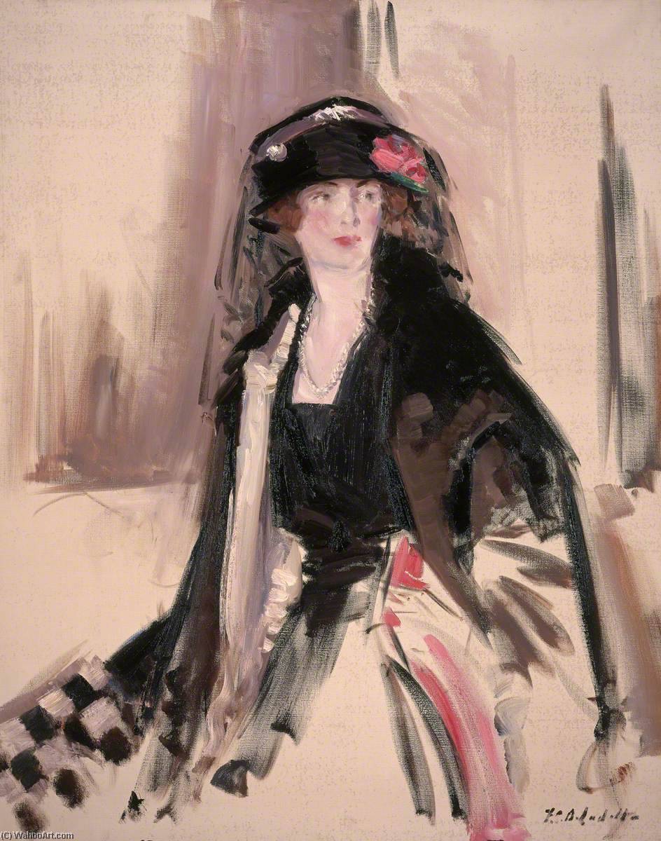 Wikioo.org - The Encyclopedia of Fine Arts - Painting, Artwork by Francis Campbell Boileau Cadell - Lady Lavery (1887–1935)