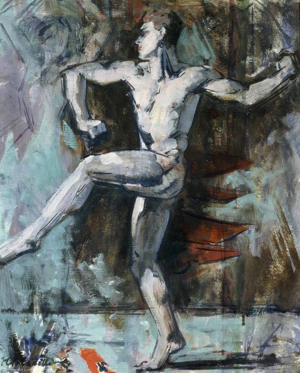 Wikioo.org - The Encyclopedia of Fine Arts - Painting, Artwork by Francis Campbell Boileau Cadell - Dancer