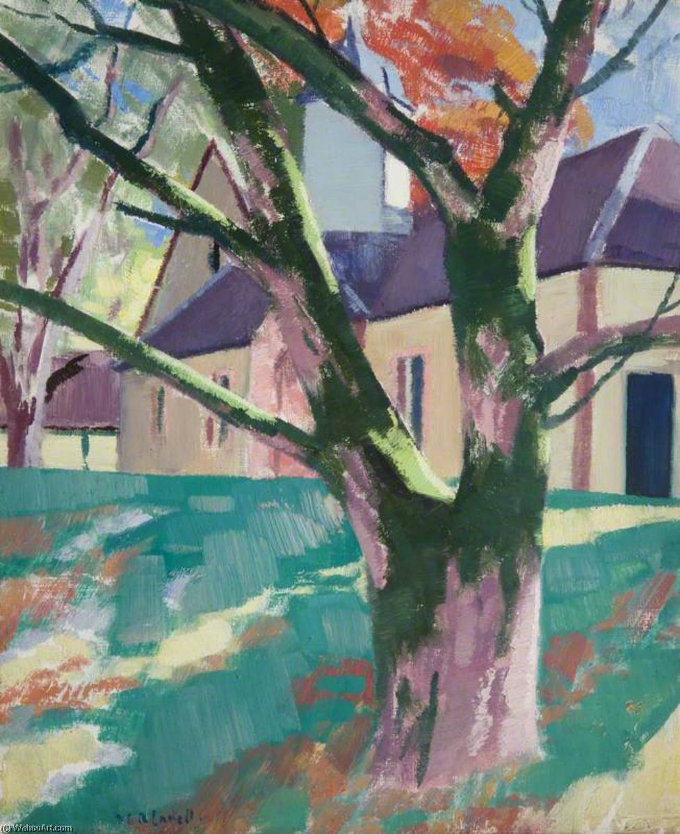 Wikioo.org - The Encyclopedia of Fine Arts - Painting, Artwork by Francis Campbell Boileau Cadell - The Steading, Strachur