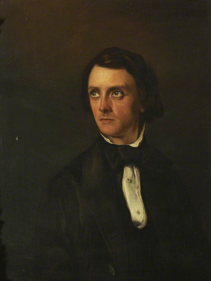 Wikioo.org - The Encyclopedia of Fine Arts - Painting, Artwork by Frederick Lee Bridell - Dr Alexander McLaren (1826–1910) (as a young man)