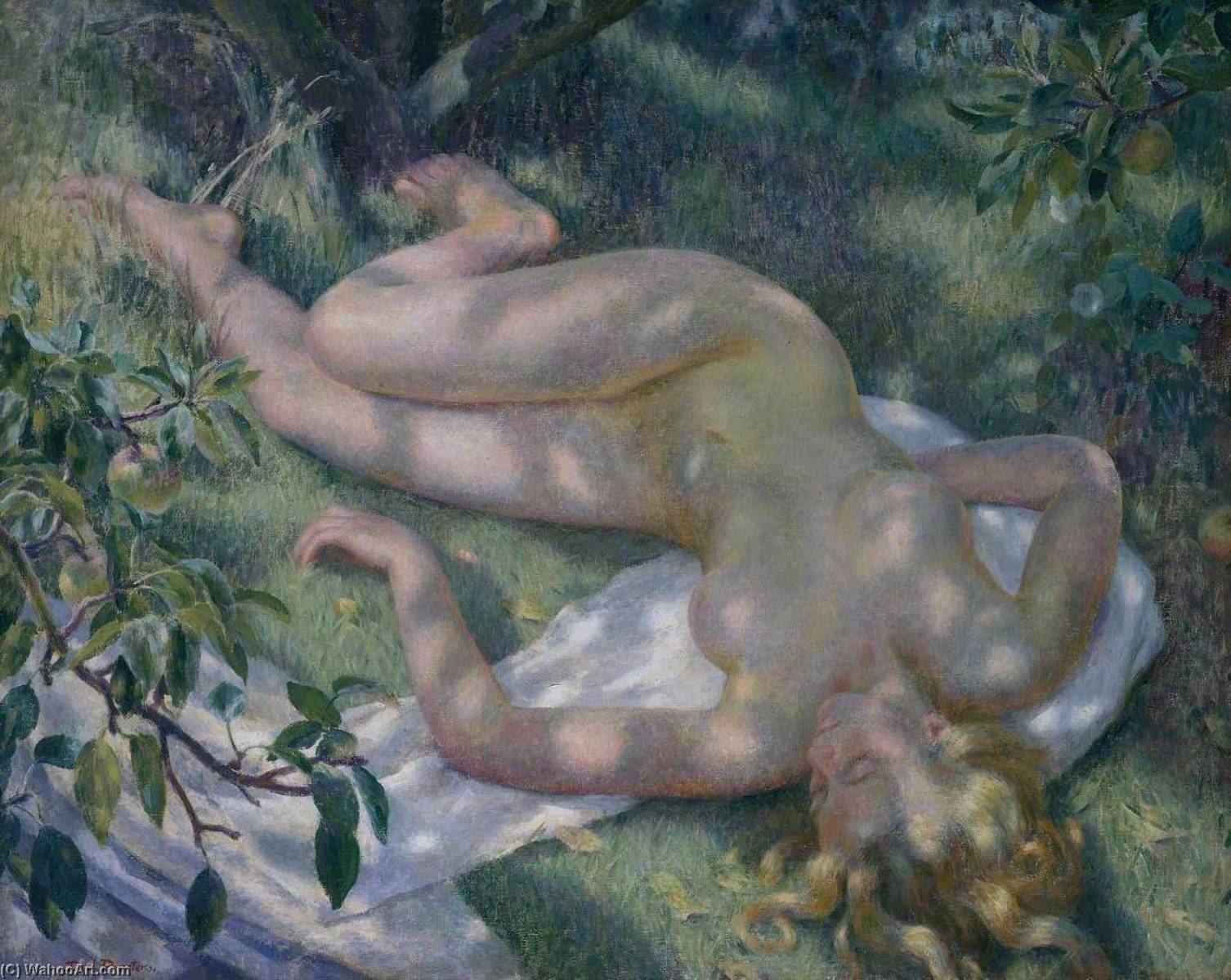 Wikioo.org - The Encyclopedia of Fine Arts - Painting, Artwork by Dod Procter - The Orchard