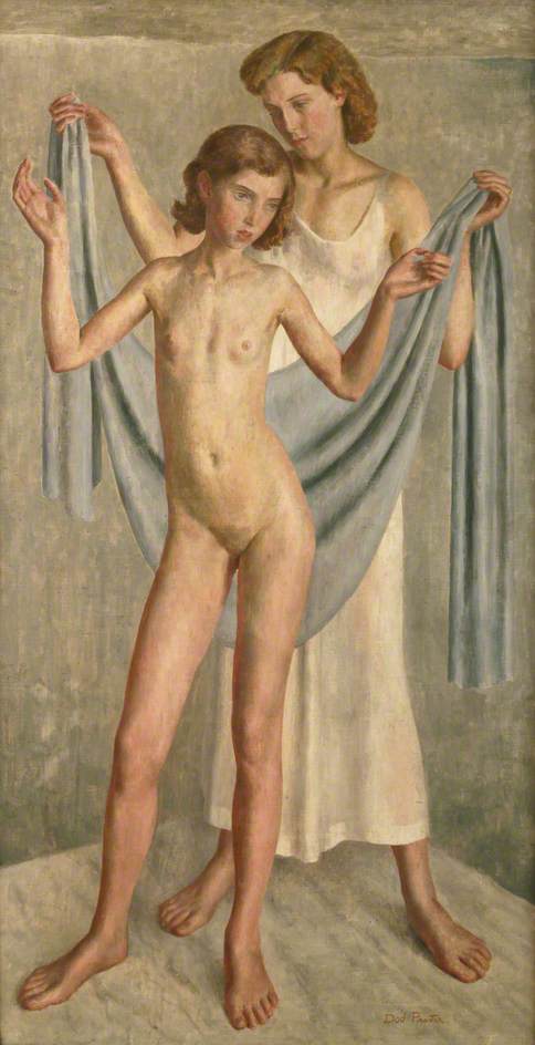 Wikioo.org - The Encyclopedia of Fine Arts - Painting, Artwork by Dod Procter - Little Sister