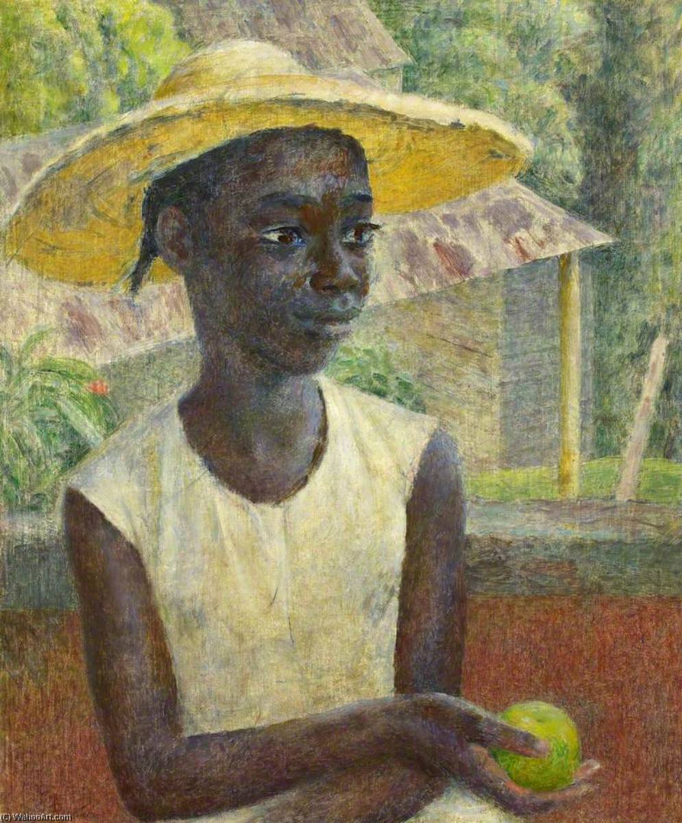 Wikioo.org - The Encyclopedia of Fine Arts - Painting, Artwork by Dod Procter - Ancilla with an Orange