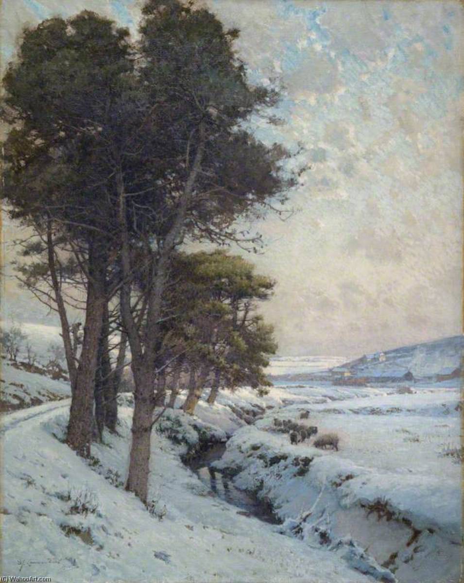 Wikioo.org - The Encyclopedia of Fine Arts - Painting, Artwork by Samuel John Lamorna Birch - December
