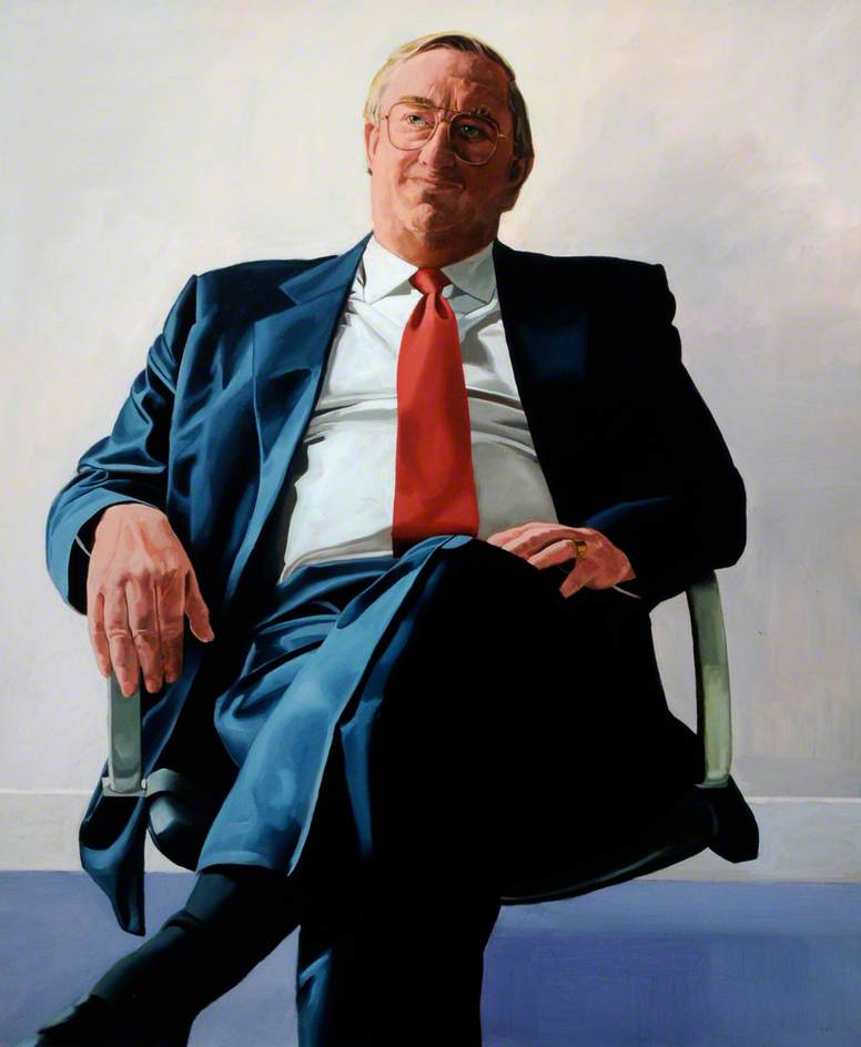 Wikioo.org - The Encyclopedia of Fine Arts - Painting, Artwork by Robert Priseman - Norman Adsetts (b.1931), OBE, Chairman of Sheffield Hallam University Board of Governors (1993–1999)