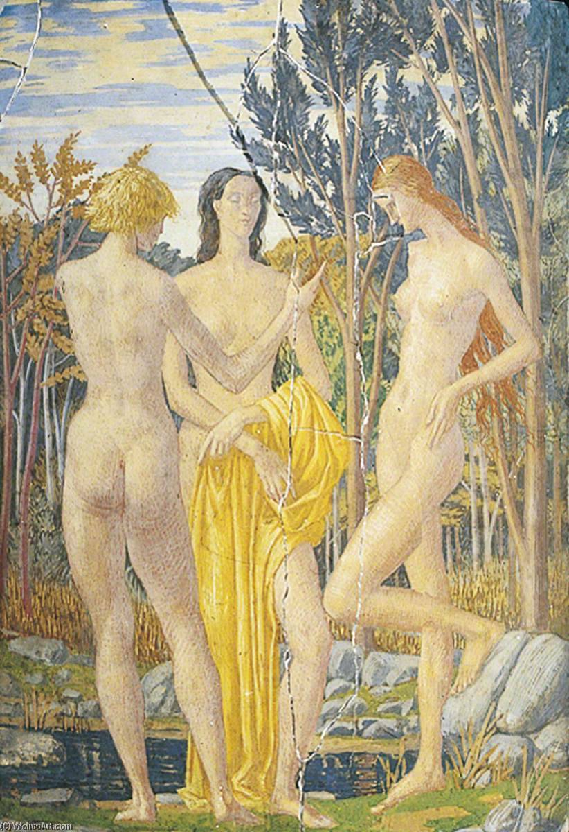 Wikioo.org - The Encyclopedia of Fine Arts - Painting, Artwork by Harry Morley - The Dryads