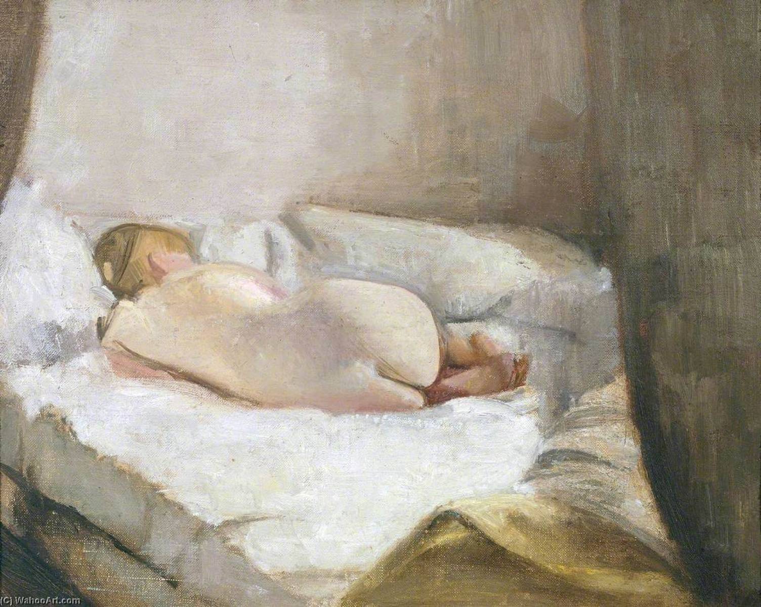 Wikioo.org - The Encyclopedia of Fine Arts - Painting, Artwork by Victor Pasmore - Reclining Nude