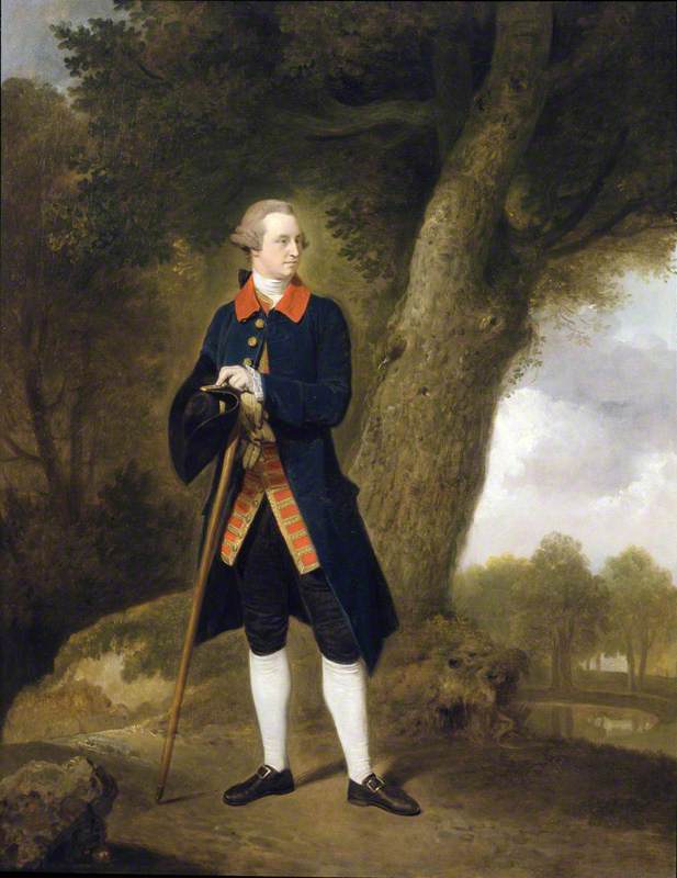 Wikioo.org - The Encyclopedia of Fine Arts - Painting, Artwork by Johann Zoffany - The Honourable George de la Poer Beresford (1735–1800), 2nd Earl of Tyrone, Later 1st Marquis of Waterford