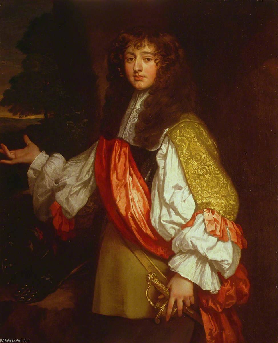Wikioo.org - The Encyclopedia of Fine Arts - Painting, Artwork by Jacob Huysmans - Sir John Chichley (c.1640–1691)