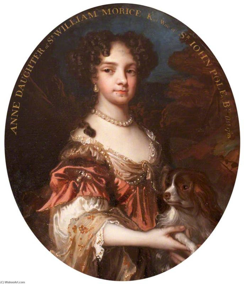 Wikioo.org - The Encyclopedia of Fine Arts - Painting, Artwork by Jacob Huysmans - Anne Morice (d.1713 1714), Lady Pole