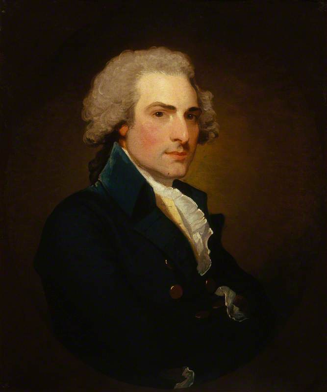 Wikioo.org - The Encyclopedia of Fine Arts - Painting, Artwork by Gilbert Stuart - John Philip Kemble