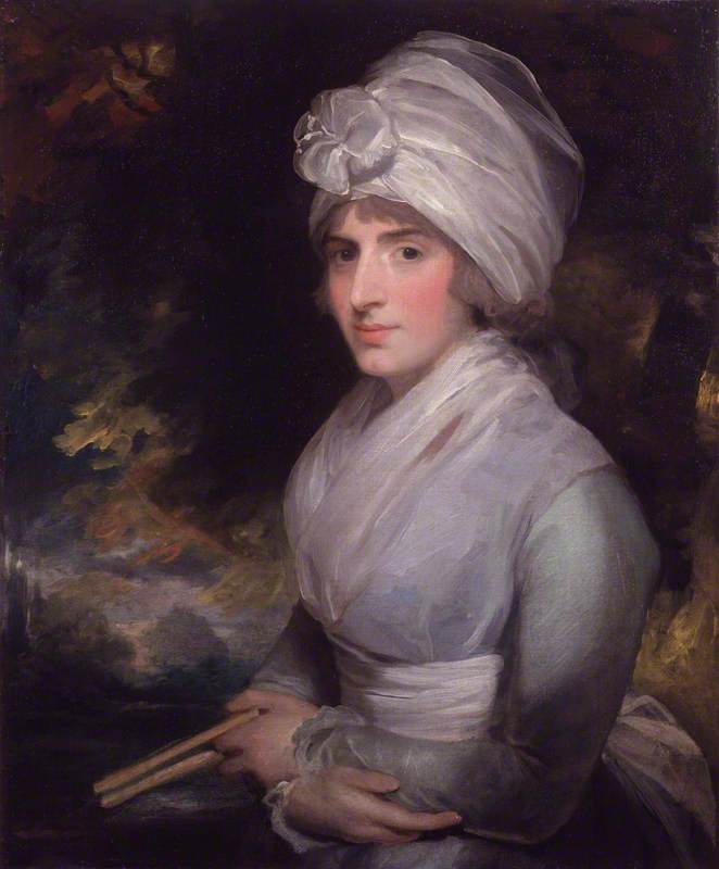 Wikioo.org - The Encyclopedia of Fine Arts - Painting, Artwork by Gilbert Stuart - Sarah Siddons, née Kemble
