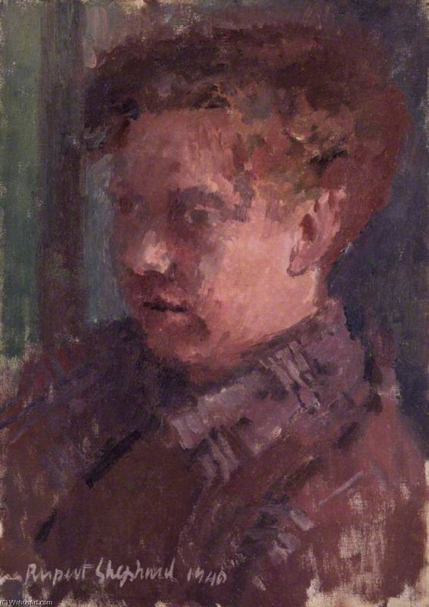 Wikioo.org - The Encyclopedia of Fine Arts - Painting, Artwork by Rupert Shephard - Dylan Thomas