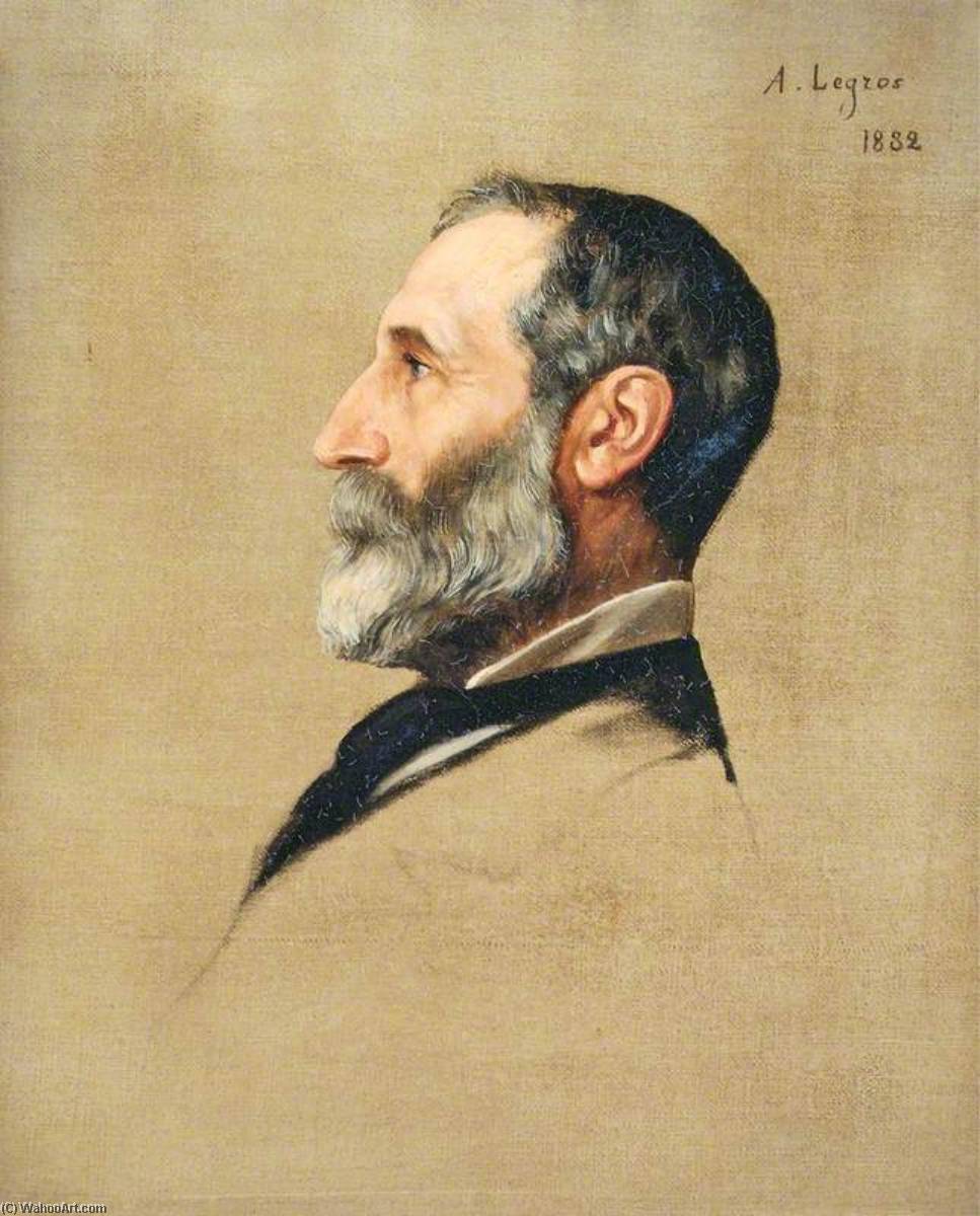 WikiOO.org - Enciclopedia of Fine Arts - Pictura, lucrări de artă Alphonse Legros - J. Dove Wilson (1833–1908), LLD