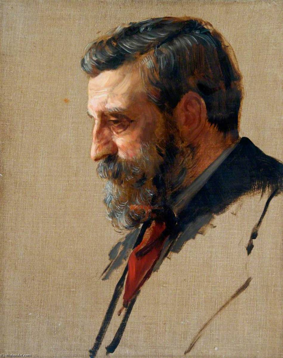 Wikioo.org - The Encyclopedia of Fine Arts - Painting, Artwork by Alphonse Legros - William Cosens Way (1833–1905)