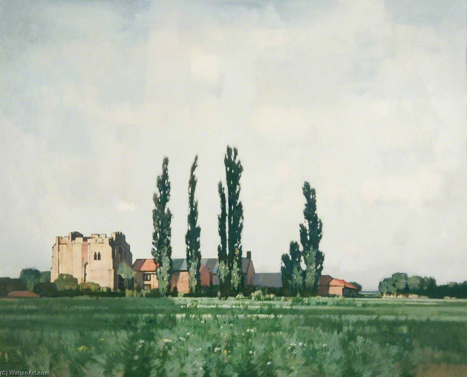 Wikioo.org - The Encyclopedia of Fine Arts - Painting, Artwork by Walter Dexter - Pentney Priory, Norfolk